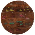 Blat de masă rotund, Ø 60x2,5 cm, lemn masiv reciclat GartenMobel Dekor