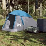 Cort de camping cupolă pentru 1 persoană, albastru, impermeabil GartenMobel Dekor
