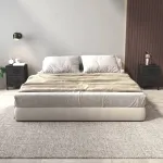 Noptiere, 2 buc., negru, 36x30x45 cm, lemn masiv de pin GartenMobel Dekor