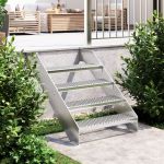 Treaptă tip grătar, 70x24x7 cm, oțel galvanizat GartenMobel Dekor