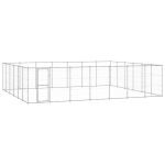 Padoc pentru câini de exterior, 50,82 m², oțel galvanizat GartenMobel Dekor
