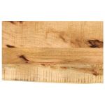 Blat de masă margine naturală, 40x30x2,5 cm, lemn masiv mango GartenMobel Dekor