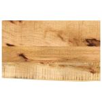 Blat de masă margine naturală, 50x40x2,5 cm, lemn masiv mango GartenMobel Dekor