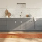 Covor dreptunghiular, maro, 60x1000 cm, bambus GartenMobel Dekor