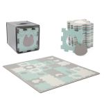 COVORAS DE JOACA KINDERKRAFT LUNO SHAPES, PUZZLE 3D, SPUMA, MINT SuperHeroes ToysZone