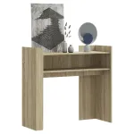 Măsuță consolă, stejar sonoma, 100x35x90 cm, lemn prelucrat GartenMobel Dekor