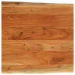 Blat de masă pătrată 40x40x3,8 cm lemn masiv acacia margine vie GartenMobel Dekor