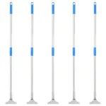 Mânere pentru racletă de podea 5 buc. 119,5 cm oțel și plastic GartenMobel Dekor