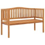 Bancă de grădină, 150 cm, lemn masiv de tec GartenMobel Dekor