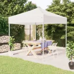 Cort pliabil pentru petrecere, alb, 2x2 m GartenMobel Dekor