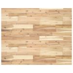 Blat de birou netratat, 100x80x4 cm, lemn masiv de acacia GartenMobel Dekor