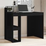 Birou, negru, 103,5x56,5x94 cm, lemn prelucrat GartenMobel Dekor