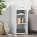 Dulap, alb, 40x42,5x93 cm, lemn prelucrat GartenMobel Dekor