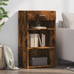 Dulap, stejar fumuriu, 50x42,5x93 cm, lemn prelucrat GartenMobel Dekor