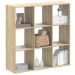 Bibliotecă, stejar sonoma, 102x32x102 cm, lemn prelucrat GartenMobel Dekor