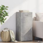 Dulap, gri beton, 40x42,5x93 cm, lemn prelucrat GartenMobel Dekor