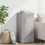 Dulap, gri beton, 40x42,5x93 cm, lemn prelucrat GartenMobel Dekor