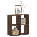 Bibliotecă, stejar maro, 68,5x32x68,5 cm, lemn prelucrat GartenMobel Dekor