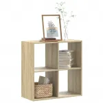 Bibliotecă, stejar sonoma, 68,5x32x68,5 cm, lemn prelucrat GartenMobel Dekor