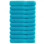 Prosoape de saună premium 10 buc. 80x200 cm 600 gsm 100% bumbac GartenMobel Dekor