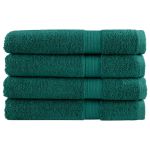 Prosoape premium 4 buc. verde 100x200 cm 600 gsm 100% bumbac GartenMobel Dekor