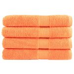Prosoape de saună premium 4 buc. 80x200 cm 600 gsm 100% bumbac GartenMobel Dekor