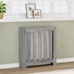 Mască pentru calorifer, gri sonoma, 78x20x82 cm, lemn prelucrat GartenMobel Dekor