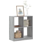 Bibliotecă, sonoma gri, 68,5x32x75 cm, lemn prelucrat GartenMobel Dekor