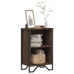 Bibliotecă, stejar maro, 50x31x74,5 cm, lemn prelucrat GartenMobel Dekor