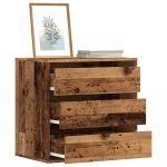 Dulap colț cu sertare lemn vechi 60x41x58 cm lemn prelucrat GartenMobel Dekor