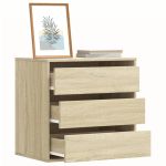 Dulap colț cu sertare stejar sonoma 60x41x58 cm lemn prelucrat GartenMobel Dekor