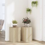 Suporturi de plante 2 buc. sonoma 30x30x50 cm lemn prelucrat GartenMobel Dekor