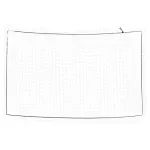 Plasă de remorcă cu funie elastică, alb, 4x2,5 m, PP GartenMobel Dekor