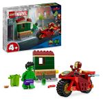 LEGO Iron Man cu motocicleta si Hulk Quality Brand