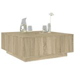 Măsuță de cafea stejar sonoma 100x100x40 cm lemn prelucrat GartenMobel Dekor