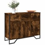 Dulap, stejar fumuriu, 97x32,5x74,5 cm, lemn prelucrat GartenMobel Dekor