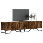 Dulap TV, stejar fumuriu, 180x34x41 cm, lemn prelucrat GartenMobel Dekor