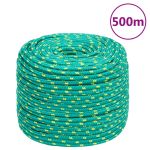 Frânghie de barcă, verde, 8 mm, 500 m, polipropilenă GartenMobel Dekor