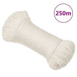 Frânghie de lucru, alb, 3 mm, 250 m, polipropilenă GartenMobel Dekor