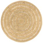Covor manual din iută împletită, 180 cm GartenMobel Dekor