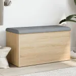 Bancă de depozitare, stejar sonoma, 82x42x45 cm, lemn prelucrat GartenMobel Dekor