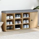 Bancă pentru pantofi stejar sonoma 102x32x50 cm lemn prelucrat GartenMobel Dekor