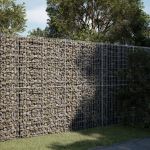 Coș gabion cu capac, 250x100x200 cm, fier galvanizat GartenMobel Dekor