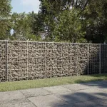 Coș gabion cu capac, 300x100x100 cm, fier galvanizat GartenMobel Dekor
