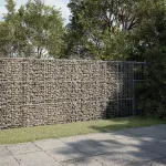 Coș gabion cu capac, 300x100x150 cm, fier galvanizat GartenMobel Dekor