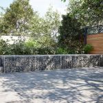 Coș gabion cu capac, 600x100x50 cm, fier galvanizat GartenMobel Dekor