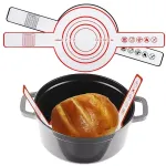 Covorase de copt pâine din silicon Handy KitchenServ