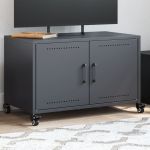 Dulap TV, antracit, 68x39x43,5 cm, oțel laminat la rece GartenMobel Dekor