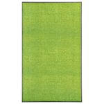 Covoraș de ușă lavabil, verde, 90 x 150 cm GartenMobel Dekor