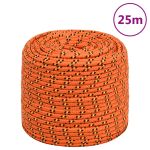 Frânghie de barcă, portocaliu, 8 mm, 25 m, polipropilenă GartenMobel Dekor